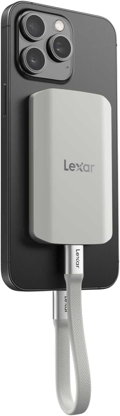 Lexar® ES5 Magnetische Tragbare SSD