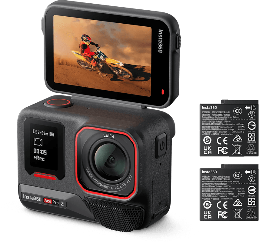 Insta360 Ace Pro 2 Flash Print-Bundle
