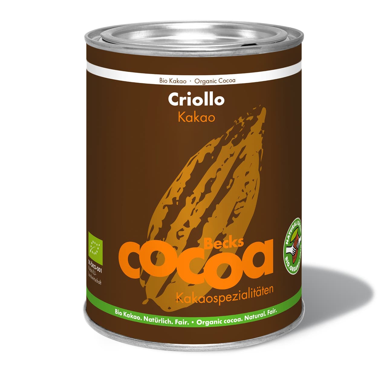 Becks cocoa – All natural Criollo